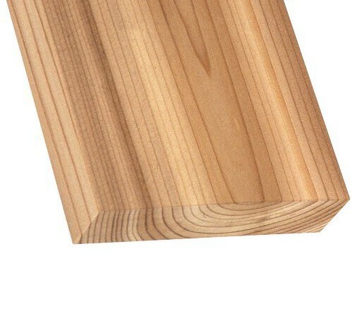 Profil RAUTE CEDR ČERVENÝ 20x90, délka 3050mm CLEAR