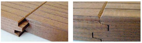 Prkno THERMO JASAN 20x140mm, X klip, 2xPD, MIX délek