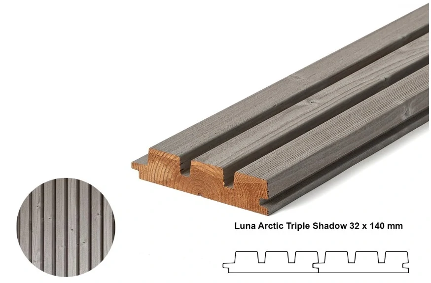 Profil Luna ARCTIC TRIPLE SHADOW 32x140, délka 4200mm THERMO SMRK SEVERSKÝ