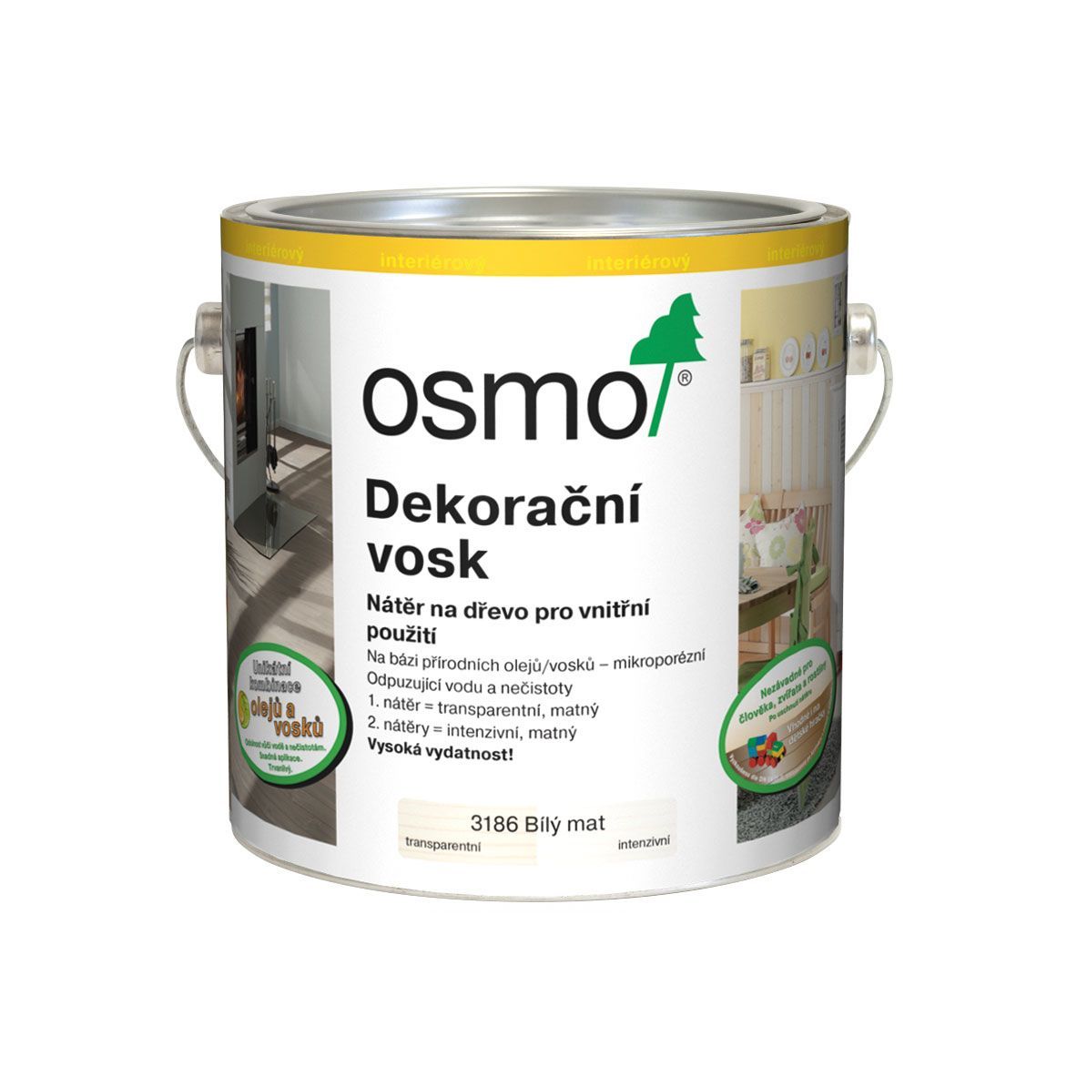 OSMO Dekorační vosk - intenzivní