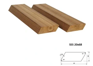 Profil THERMOWOOD SSS 20x68, délka 3000mm