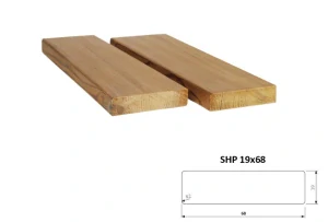 Prkno THERMOWOOD SHP 19x68, délka 3000mm