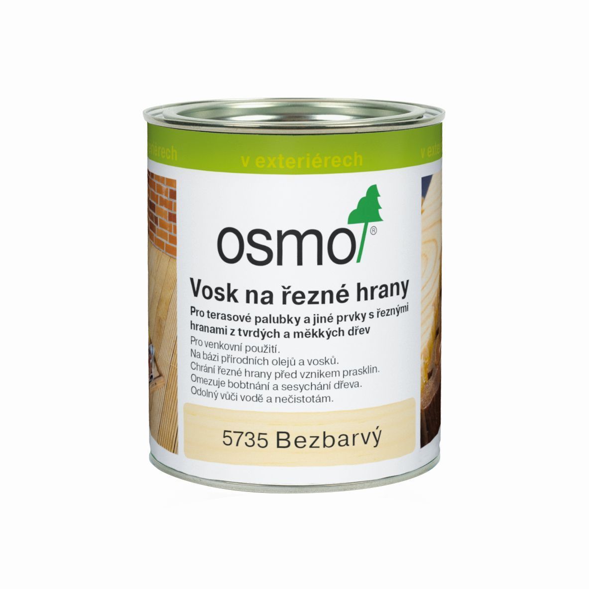 OSMO Vosk na řezné hrany 5735 , balení 0,375L