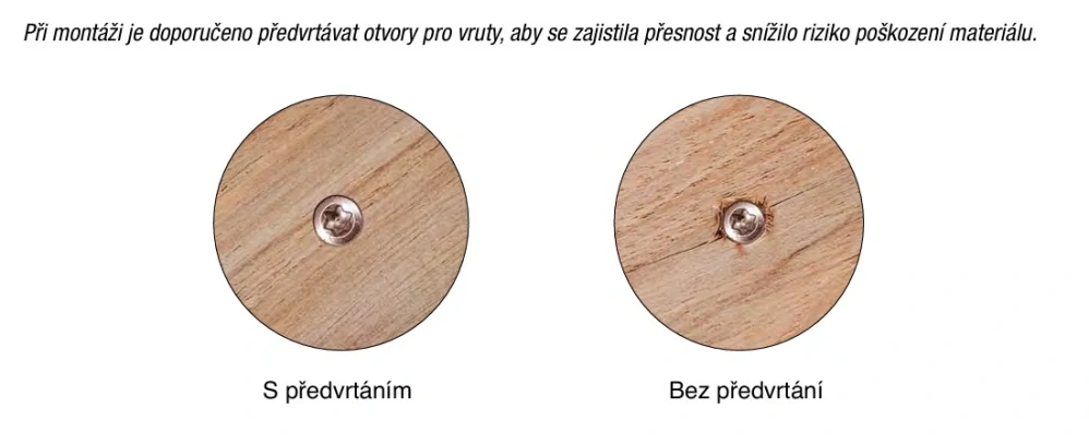 STOP vrták pro terasové vruty